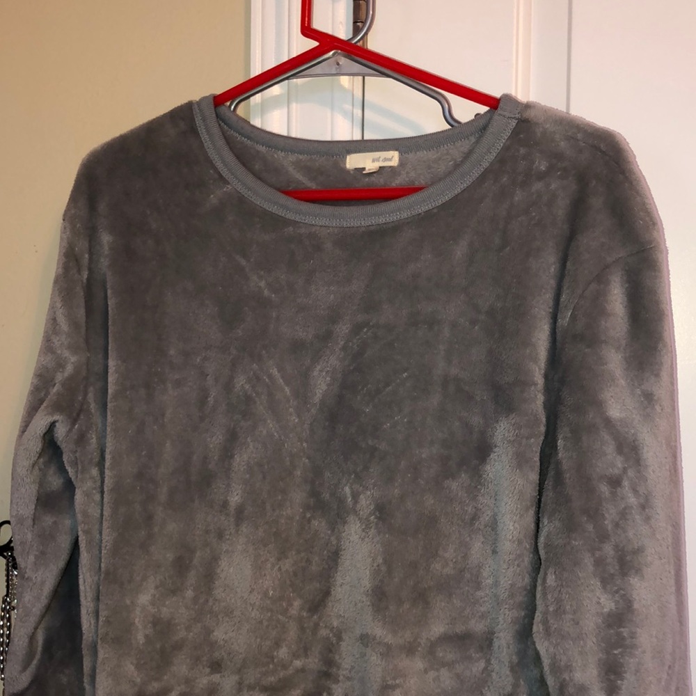 Soft fuzzy sweater